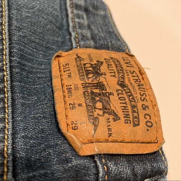 Levi’s 29x29 Red Tab 511 skinny jeans - Picture 10 of 11